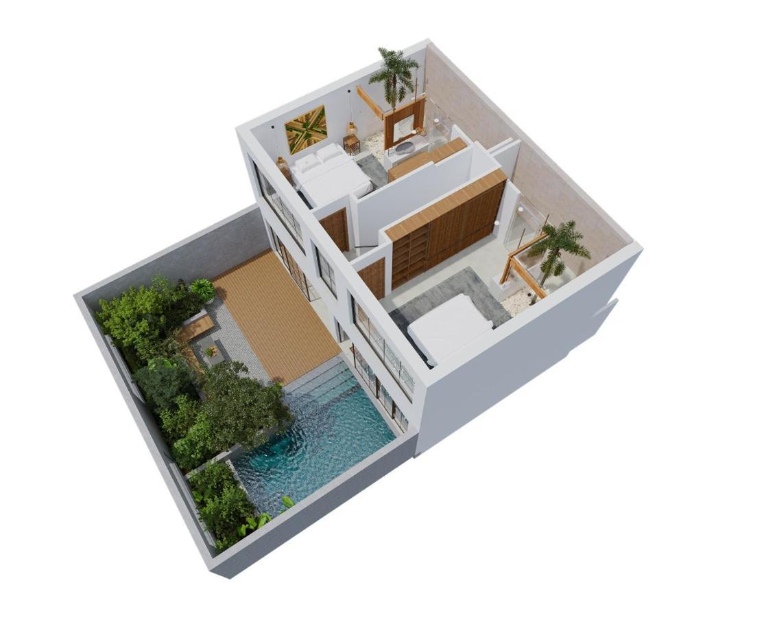 Octo 1 - Private Villas, Modern Style, Near Beach Canggu  Luaran gambar